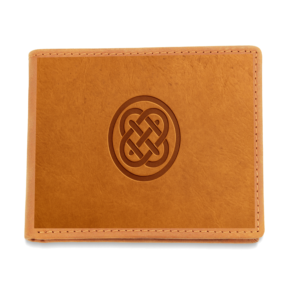 Graphic Leather Wallet