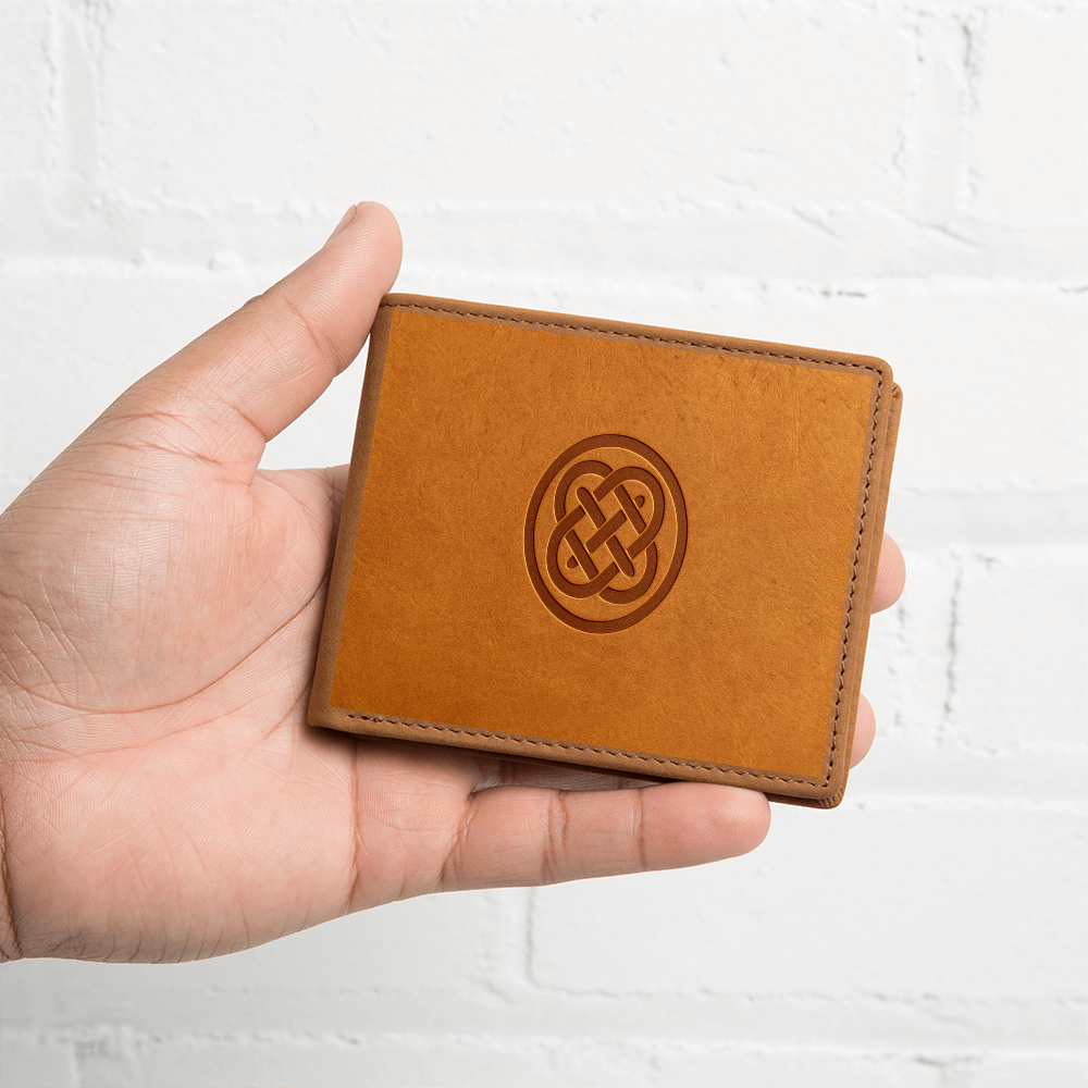 Graphic Leather Wallet