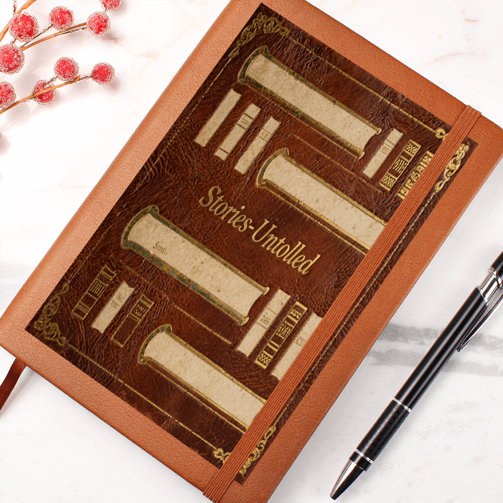 Graphic Leather Journal