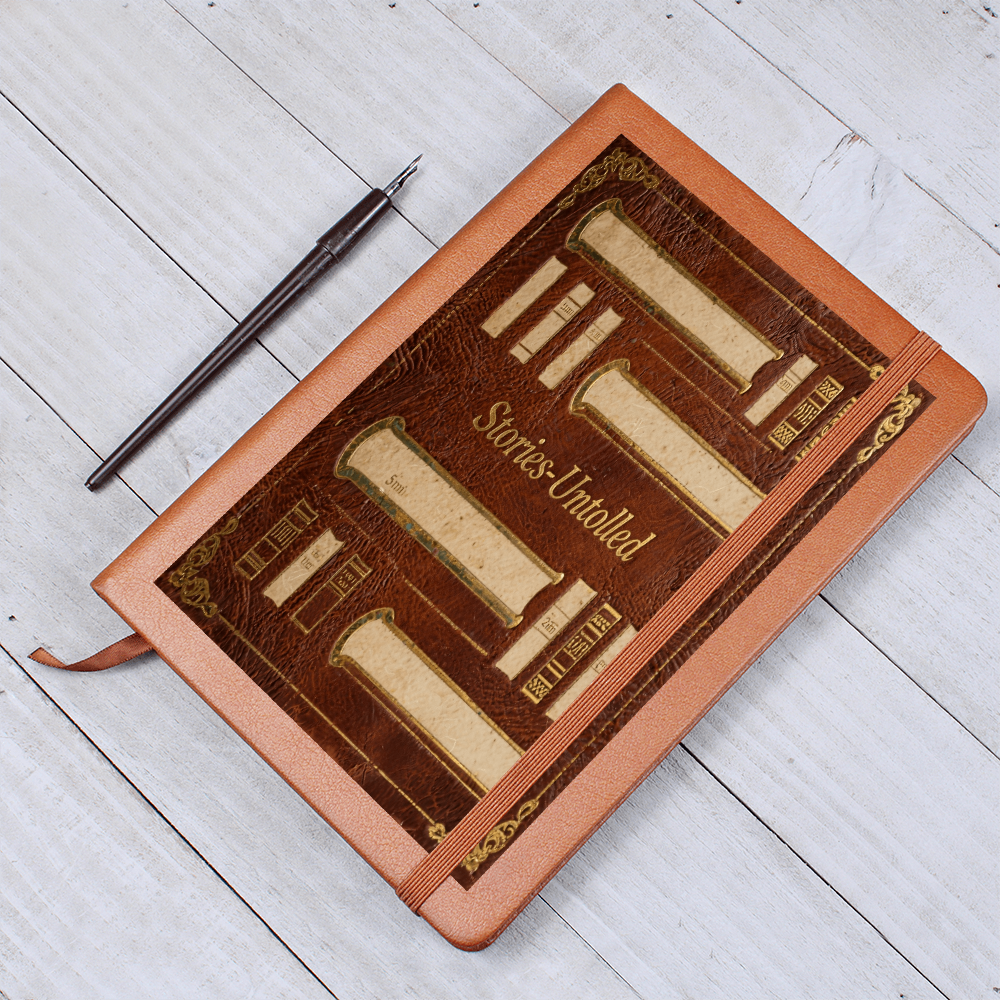 Graphic Leather Journal