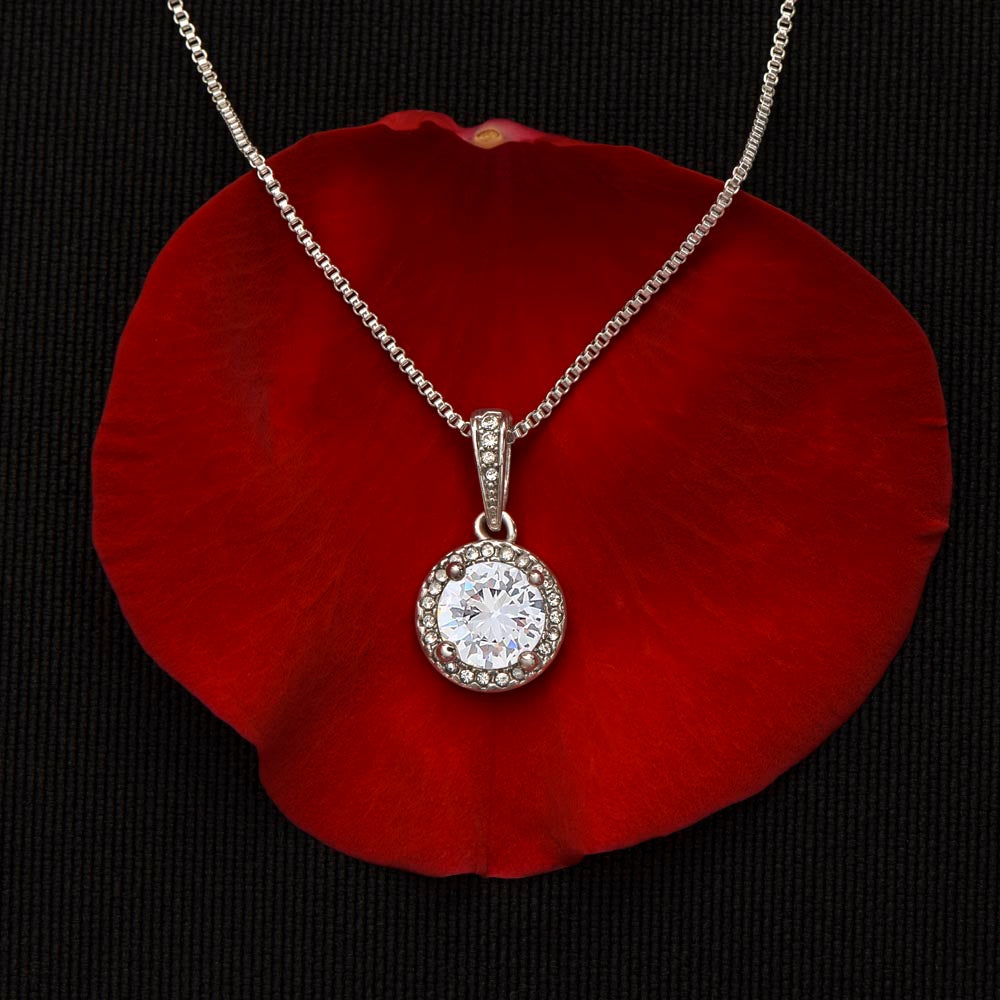 Hope Necklace Gift for Her - Dazzling Eternal Hope Pendant Jewelry