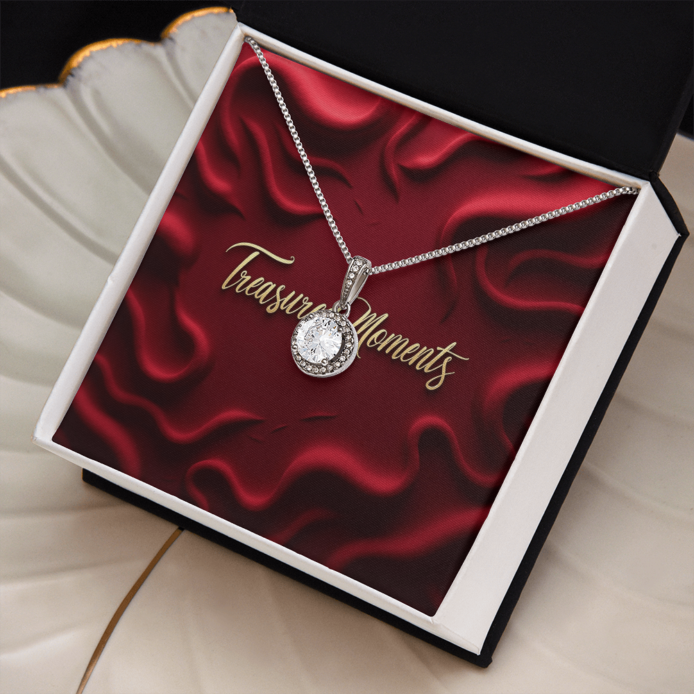 Hope Necklace Gift for Her - Dazzling Eternal Hope Pendant Jewelry