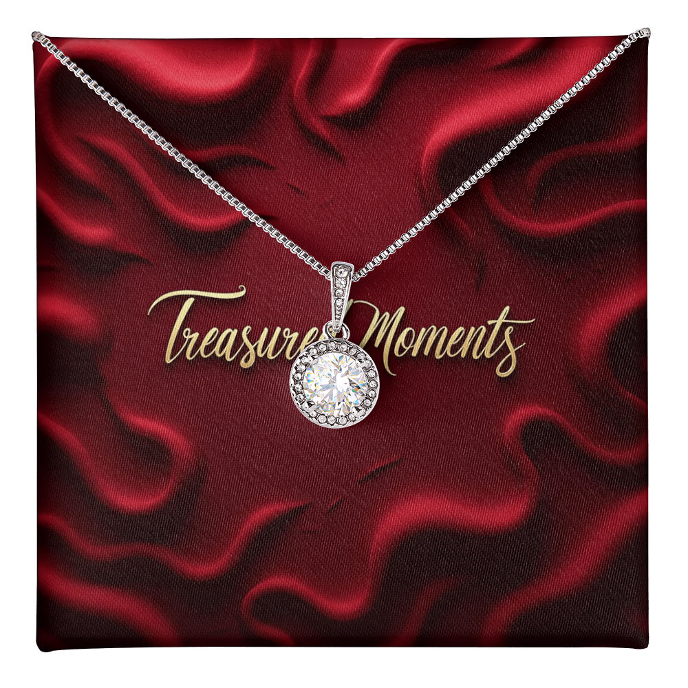 Hope Necklace Gift for Her - Dazzling Eternal Hope Pendant Jewelry