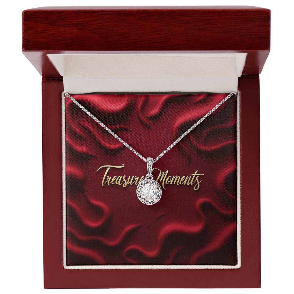 Hope Necklace Gift for Her - Dazzling Eternal Hope Pendant Jewelry