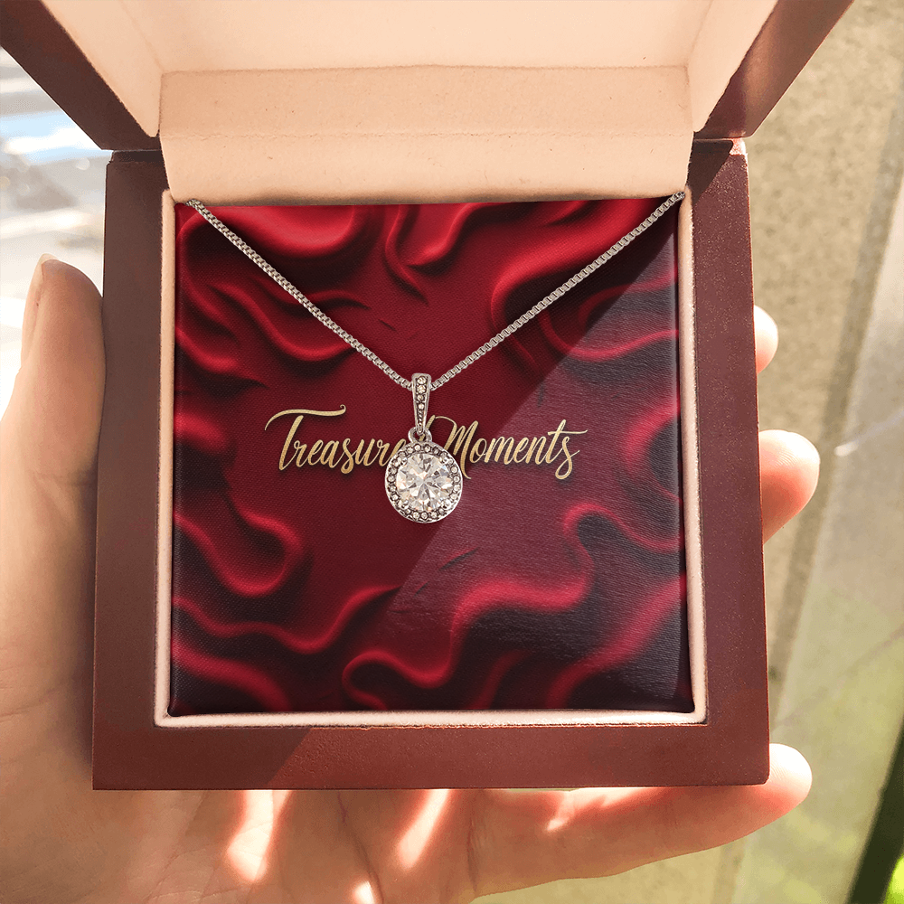 Hope Necklace Gift for Her - Dazzling Eternal Hope Pendant Jewelry