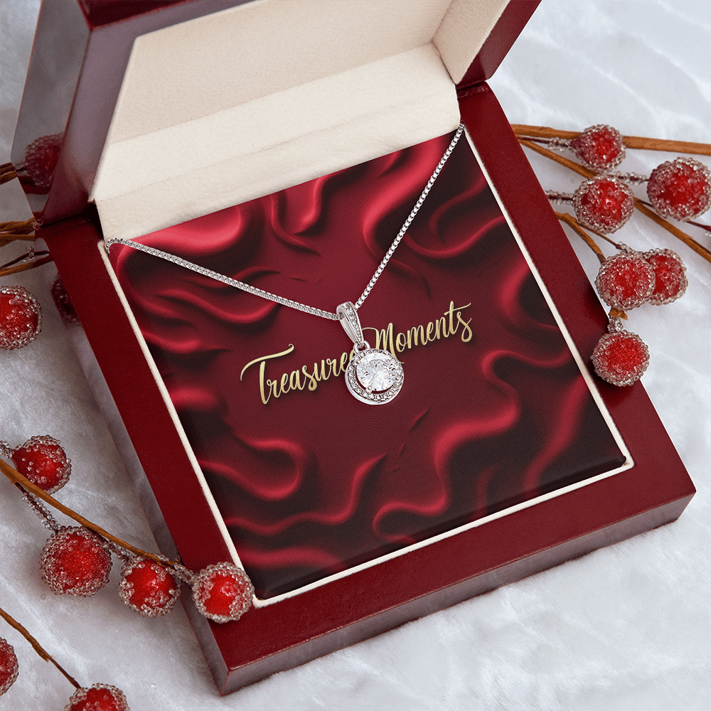 Hope Necklace Gift for Her - Dazzling Eternal Hope Pendant Jewelry