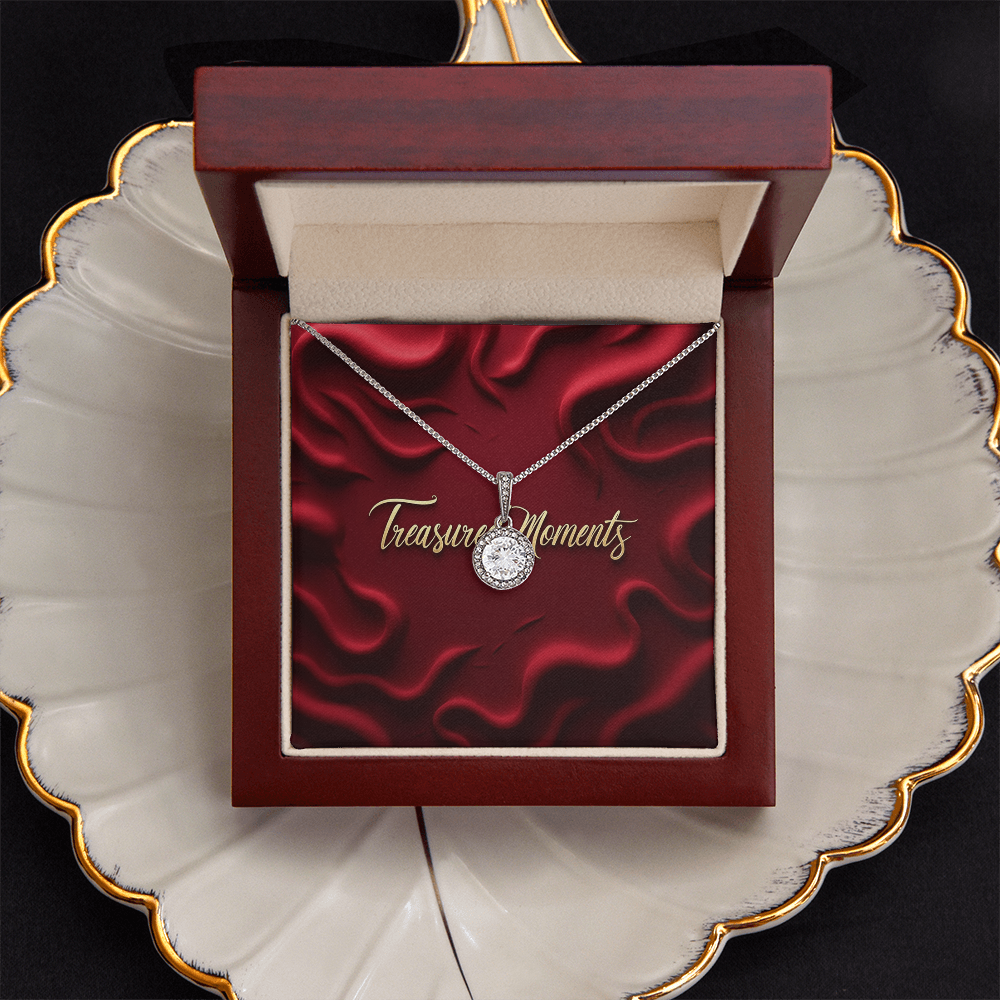 Hope Necklace Gift for Her - Dazzling Eternal Hope Pendant Jewelry