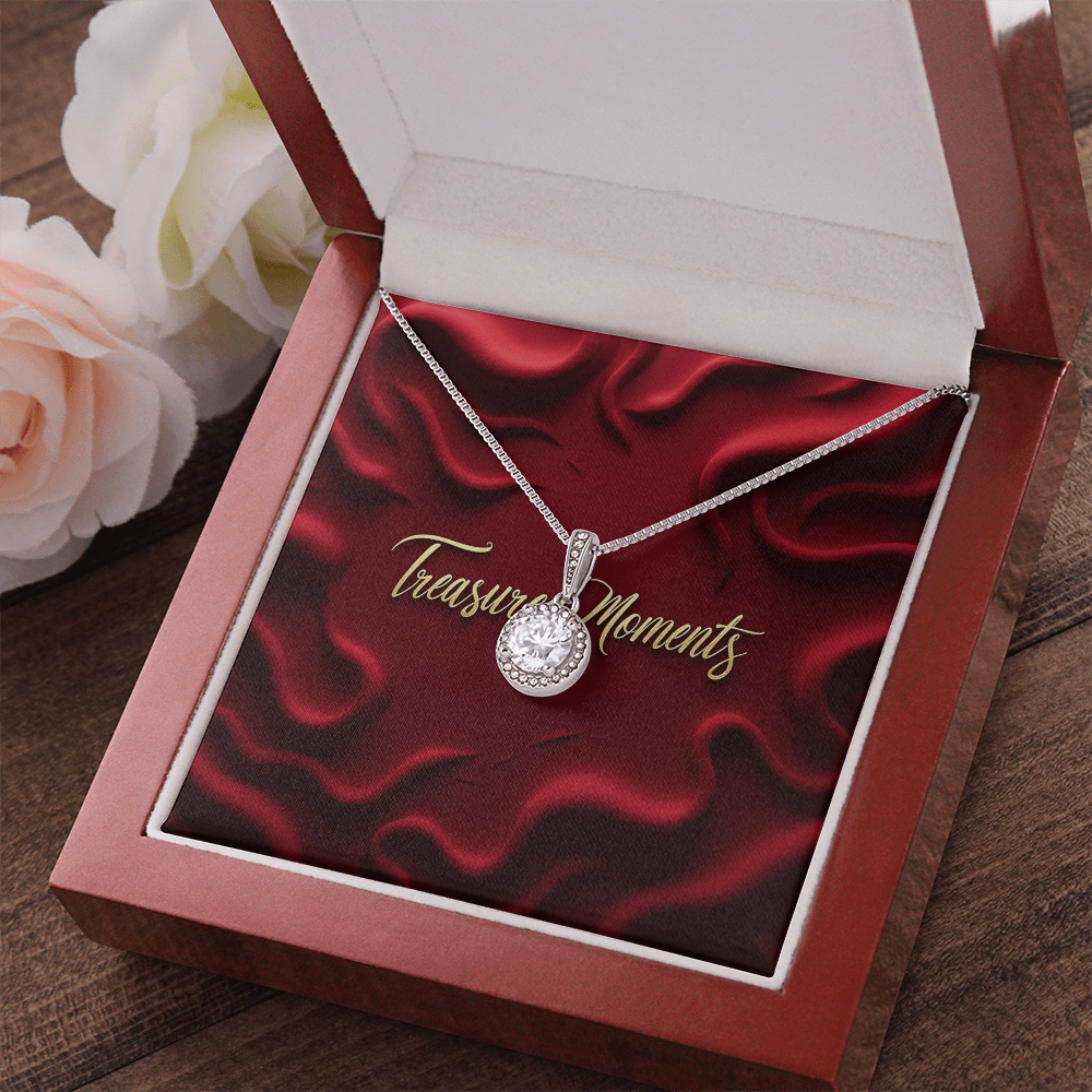 Hope Necklace Gift for Her - Dazzling Eternal Hope Pendant Jewelry