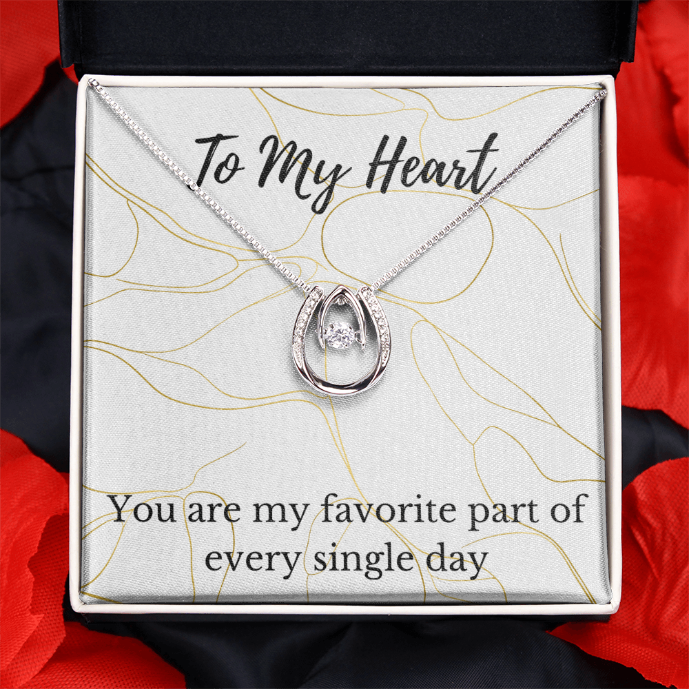 Lucky In Love Necklace In Gift Box - For That Special Someone