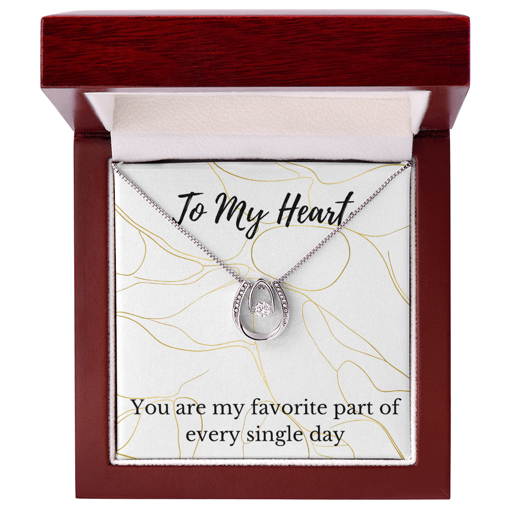 Lucky In Love Necklace In Gift Box - For That Special Someone