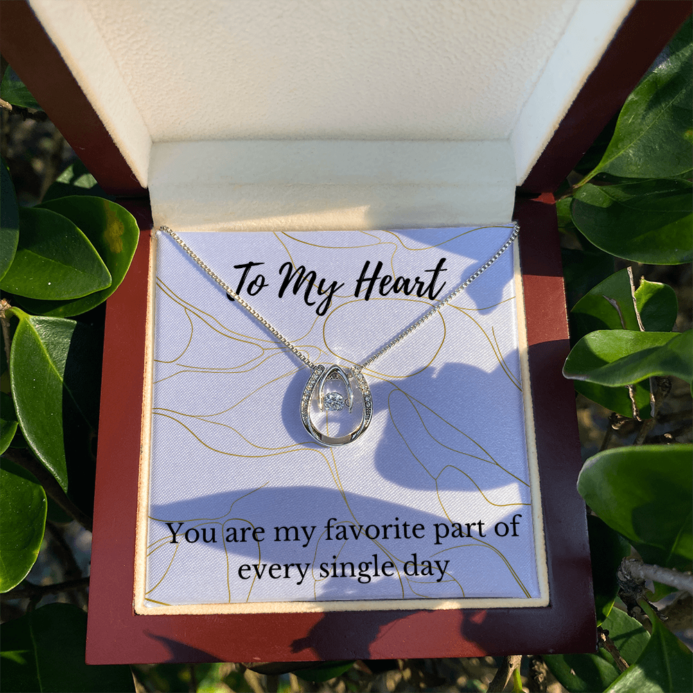 Lucky In Love Necklace In Gift Box - For That Special Someone
