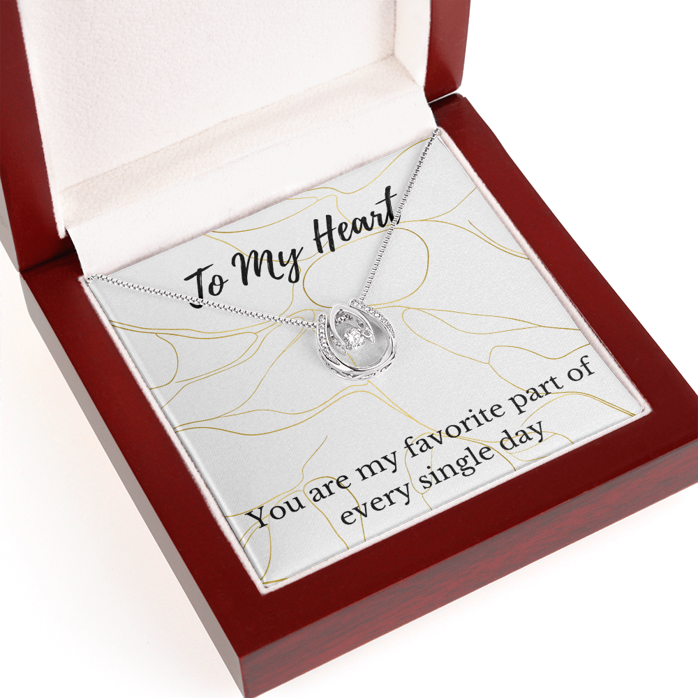 Lucky In Love Necklace In Gift Box - For That Special Someone