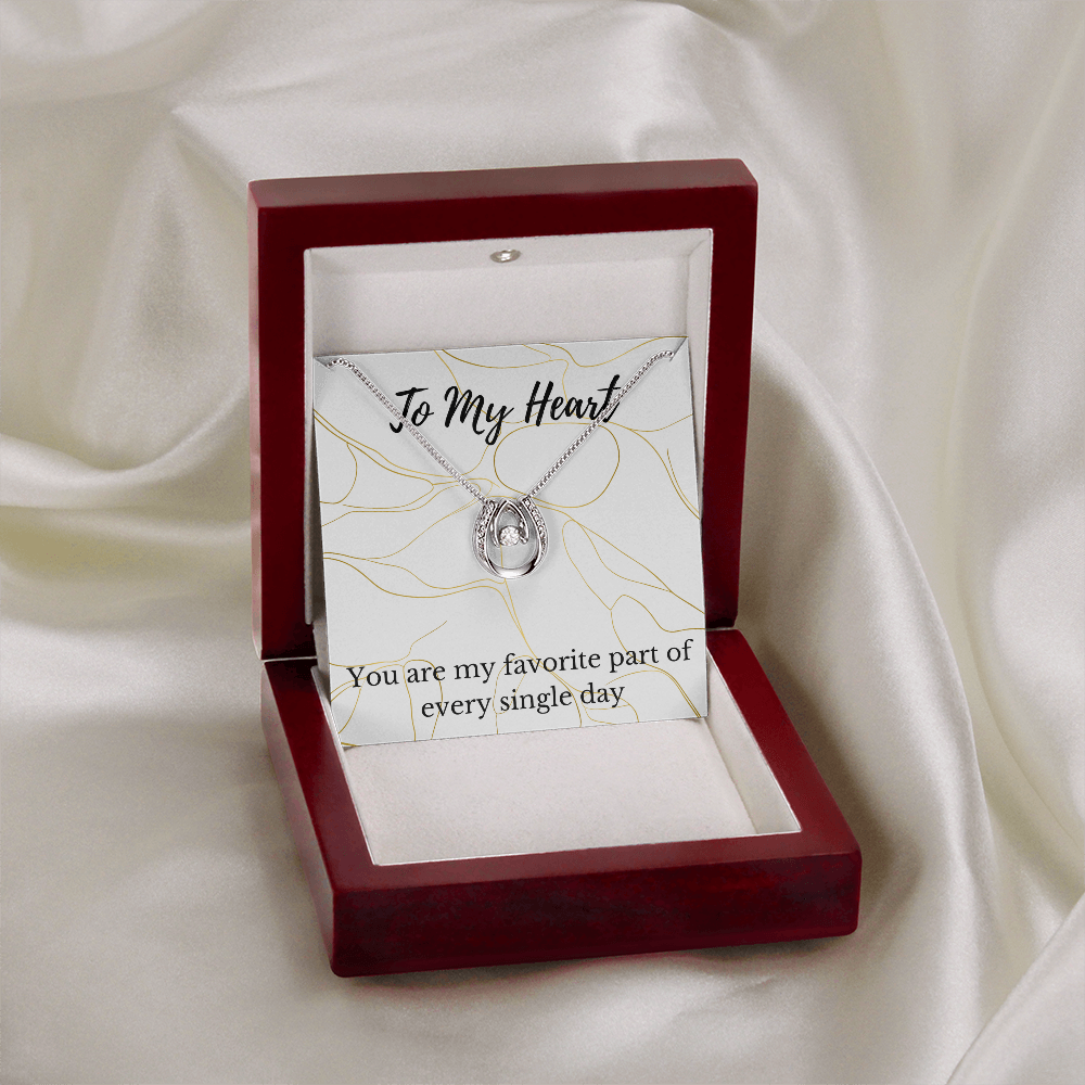 Lucky In Love Necklace In Gift Box - For That Special Someone