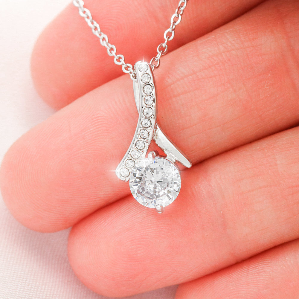 Alluring Beauty Necklace - (Yellow and White Gold Variant) In Gift Box
