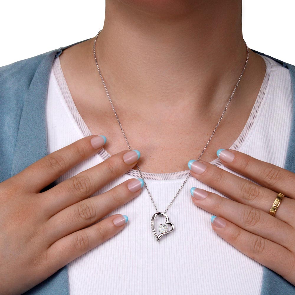 Forever Love Necklace In Gift Box - No Message Card