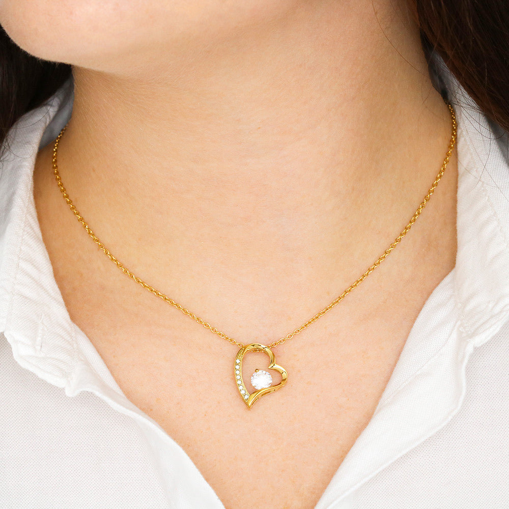 Forever Love Necklace In Gift Box - No Message Card