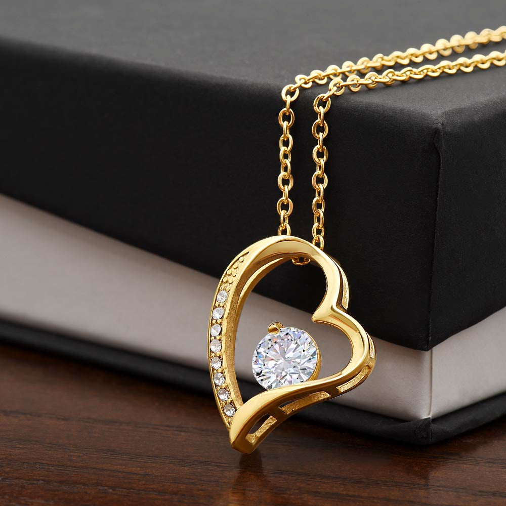 Forever Love Necklace In Gift Box - No Message Card