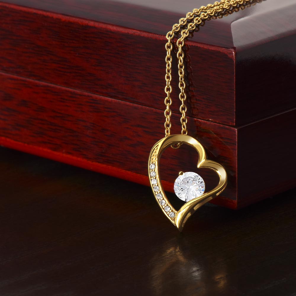 Forever Love Necklace In Gift Box - No Message Card