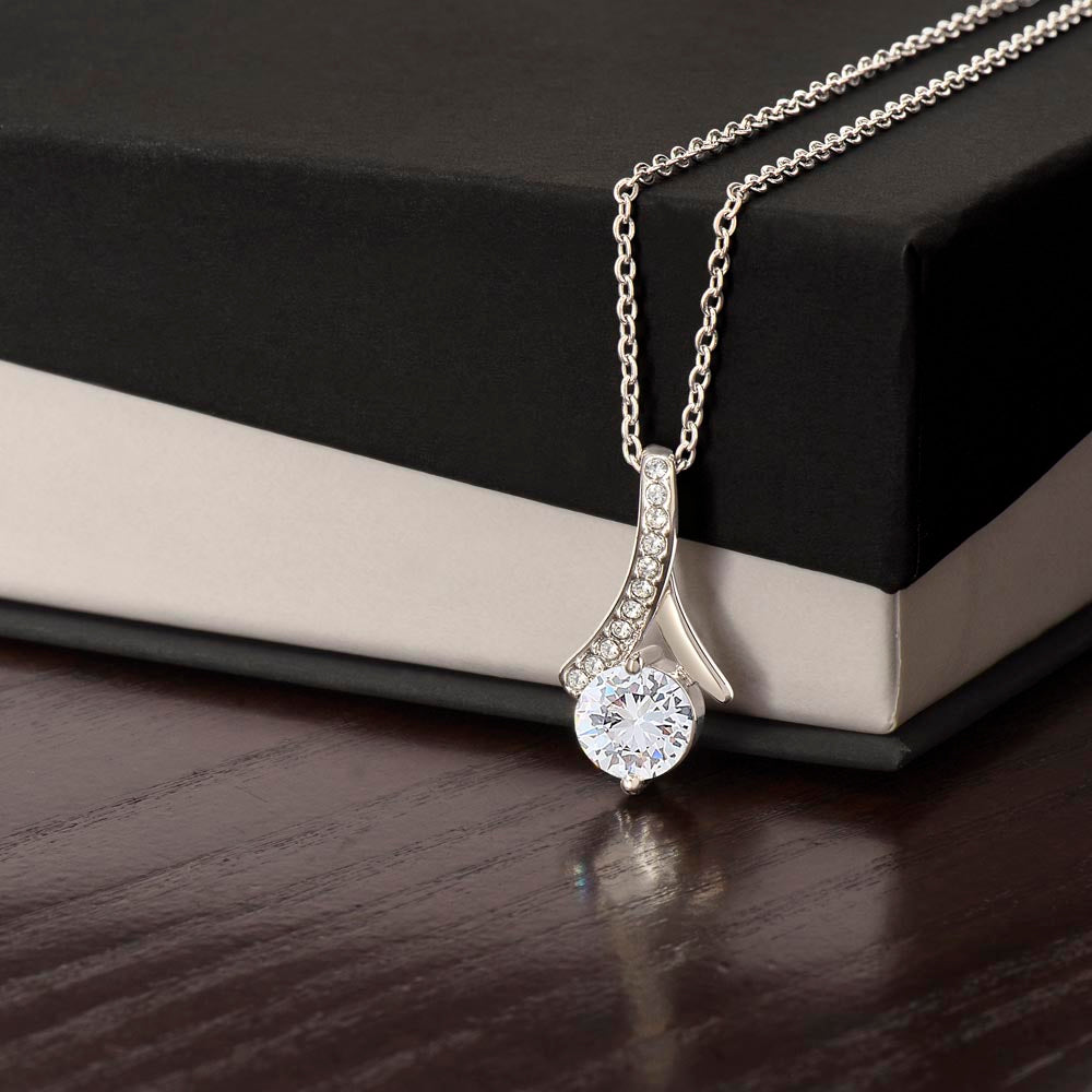 The Alluring Beauty necklace In Gift Box - No Message Card
