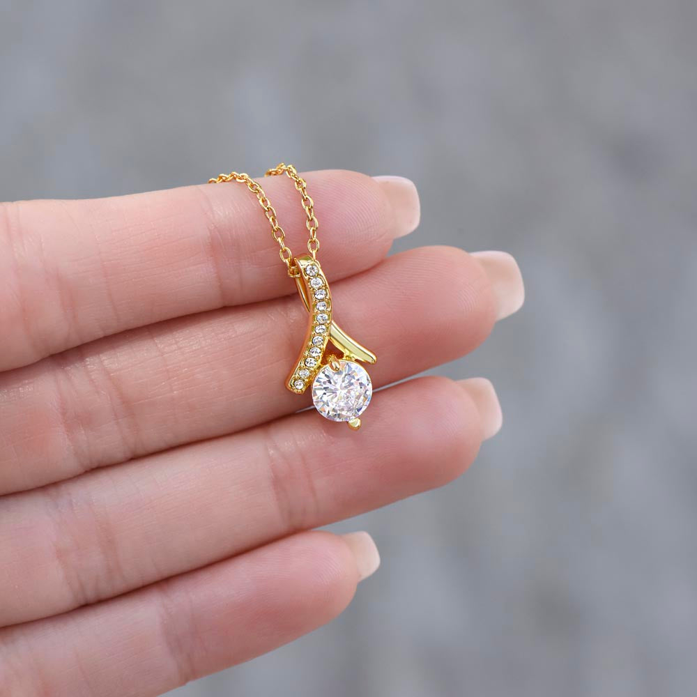 The Alluring Beauty necklace In Gift Box - No Message Card