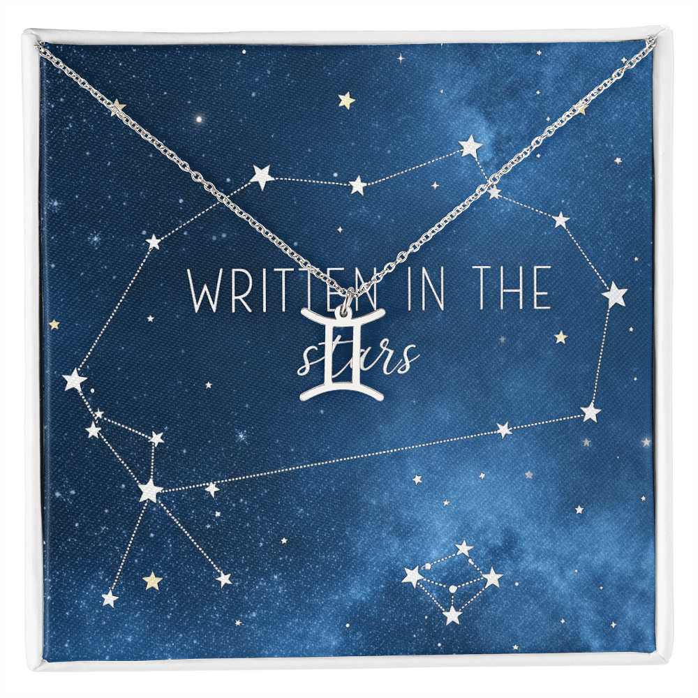 Zodiac Sign Necklace - In Gift Box