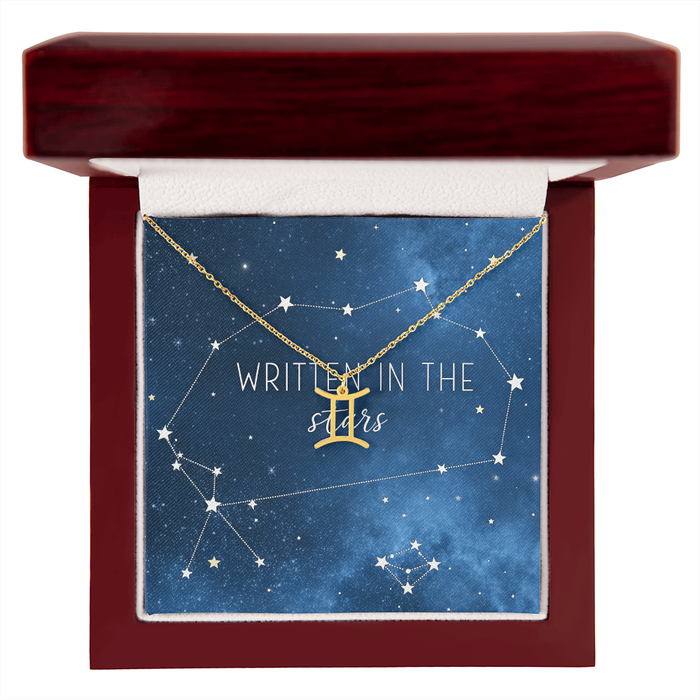 Zodiac Sign Necklace - In Gift Box