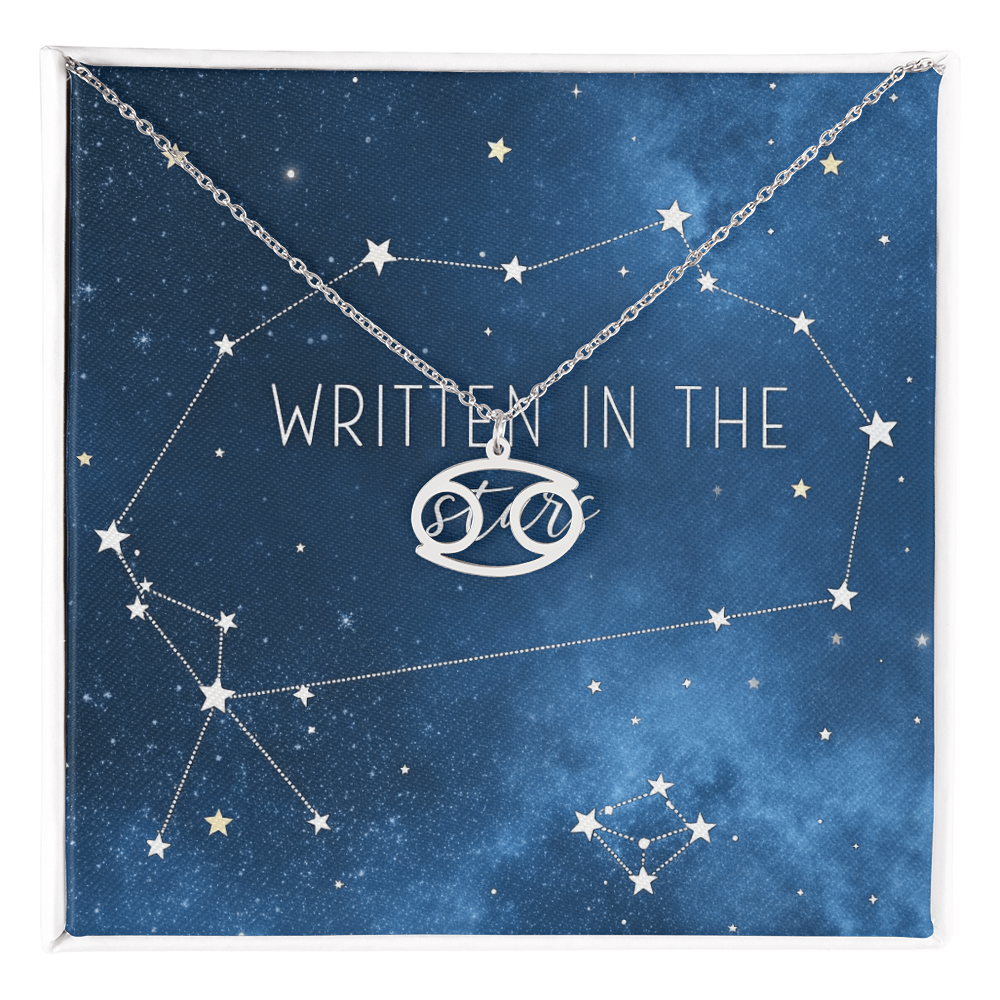 Zodiac Sign Necklace - In Gift Box