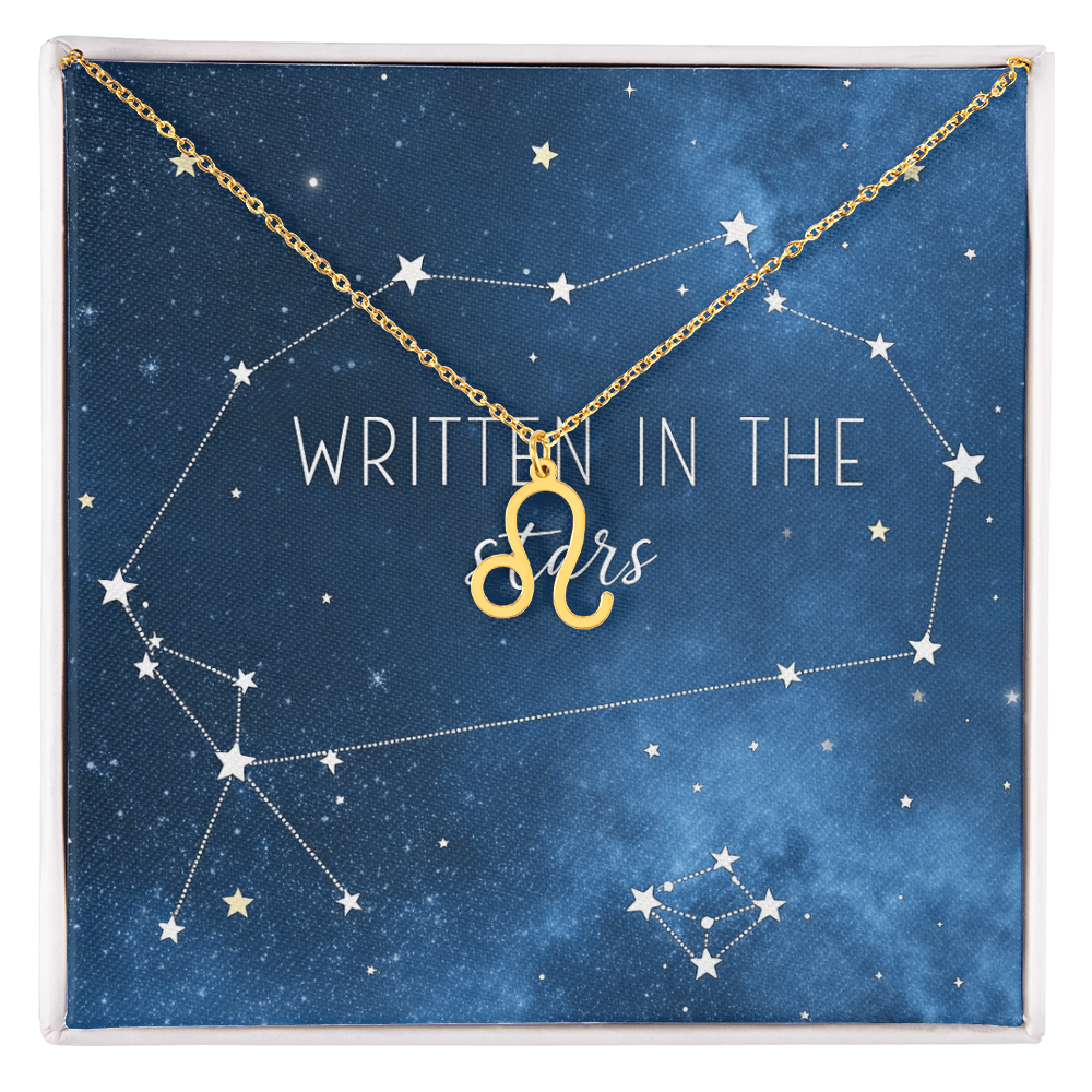 Zodiac Sign Necklace - In Gift Box