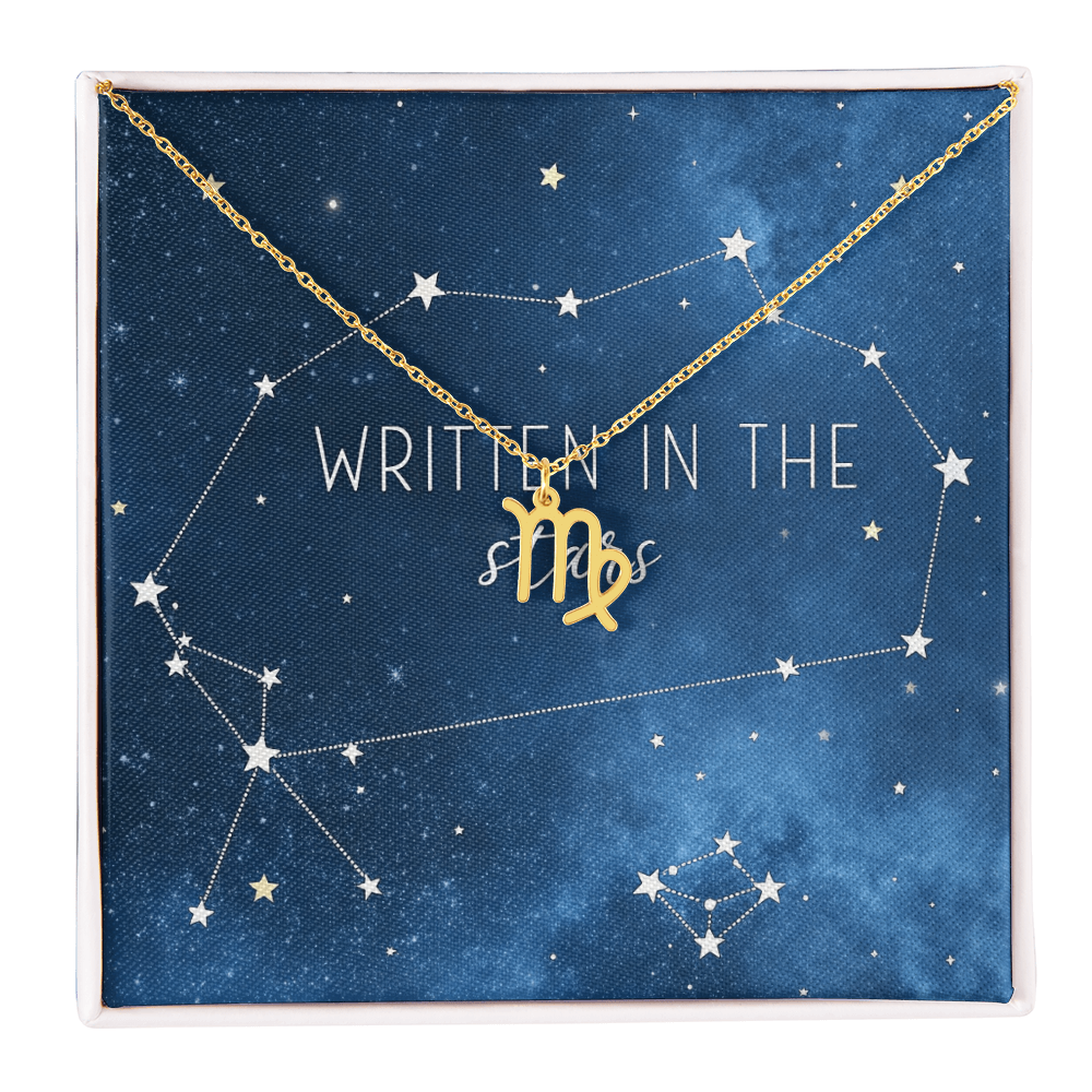Zodiac Sign Necklace - In Gift Box