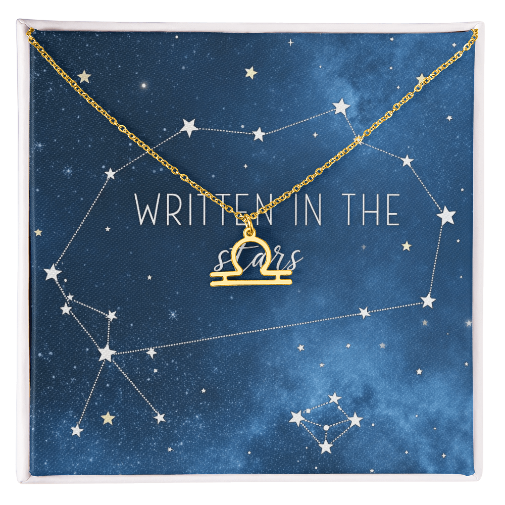 Zodiac Sign Necklace - In Gift Box