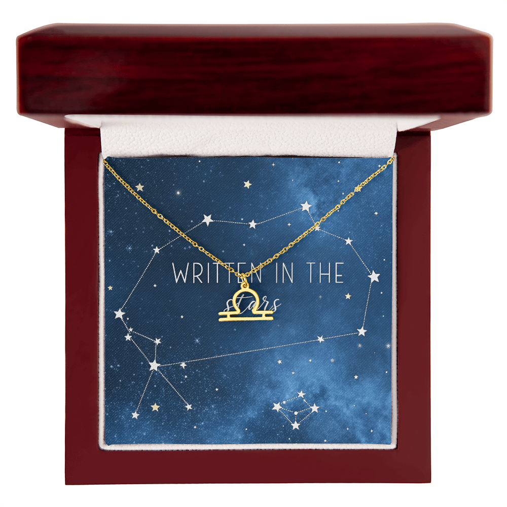 Zodiac Sign Necklace - In Gift Box