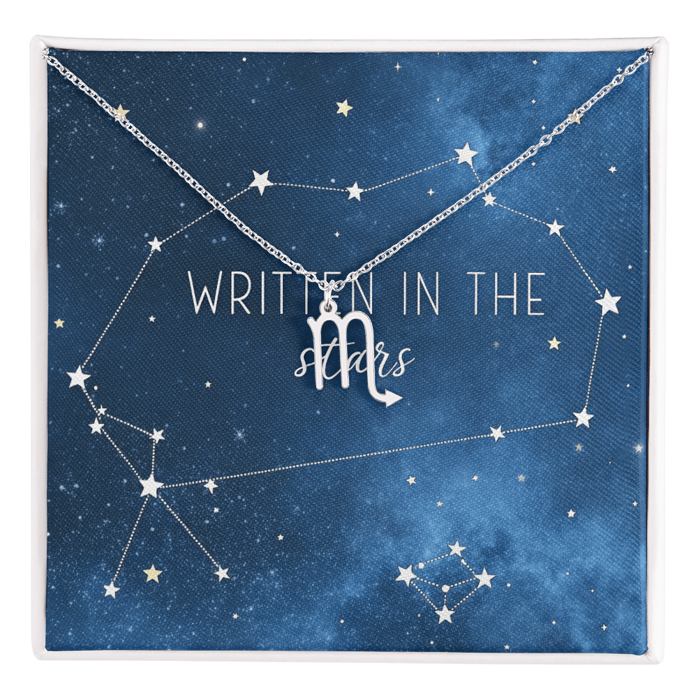 Zodiac Sign Necklace - In Gift Box