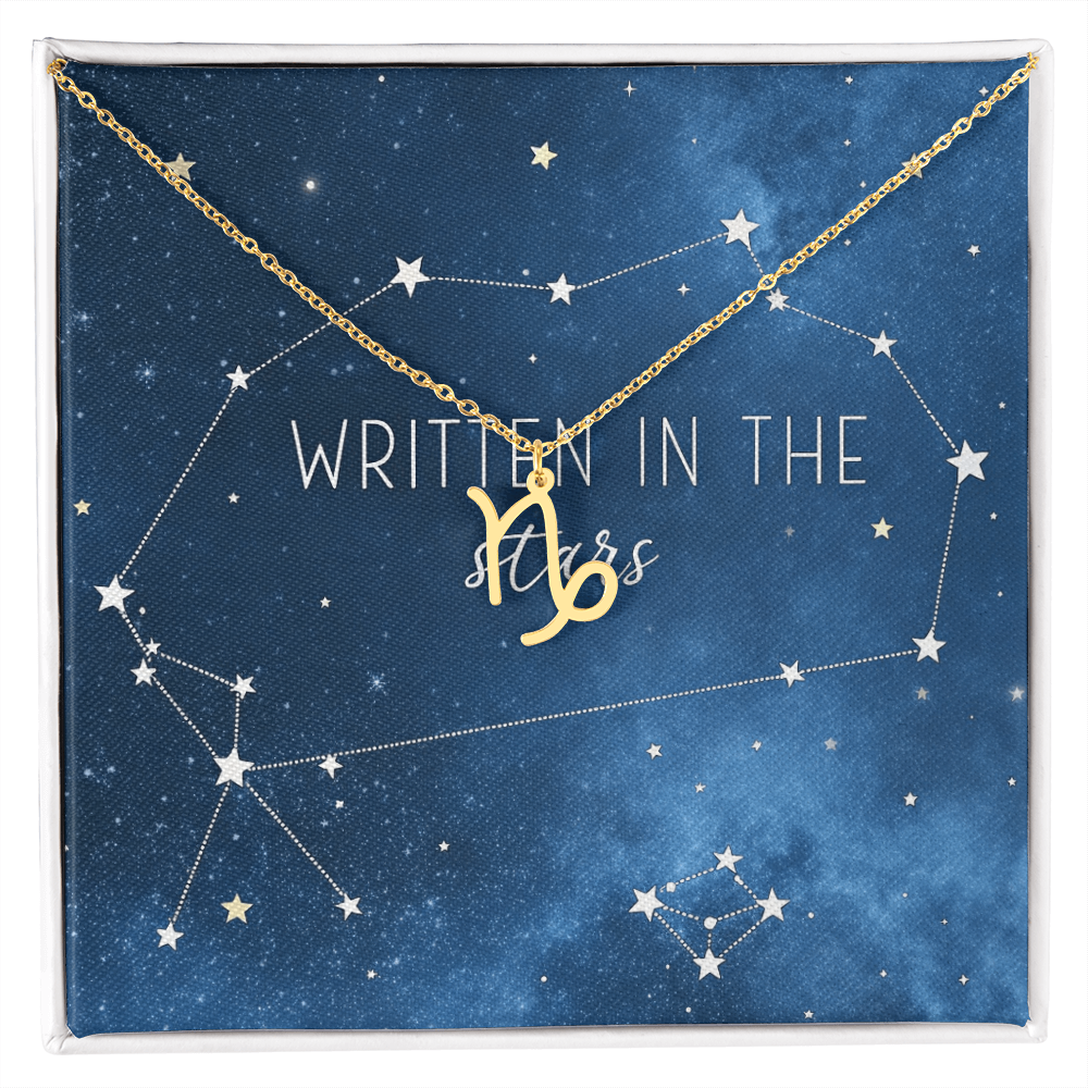 Zodiac Sign Necklace - In Gift Box