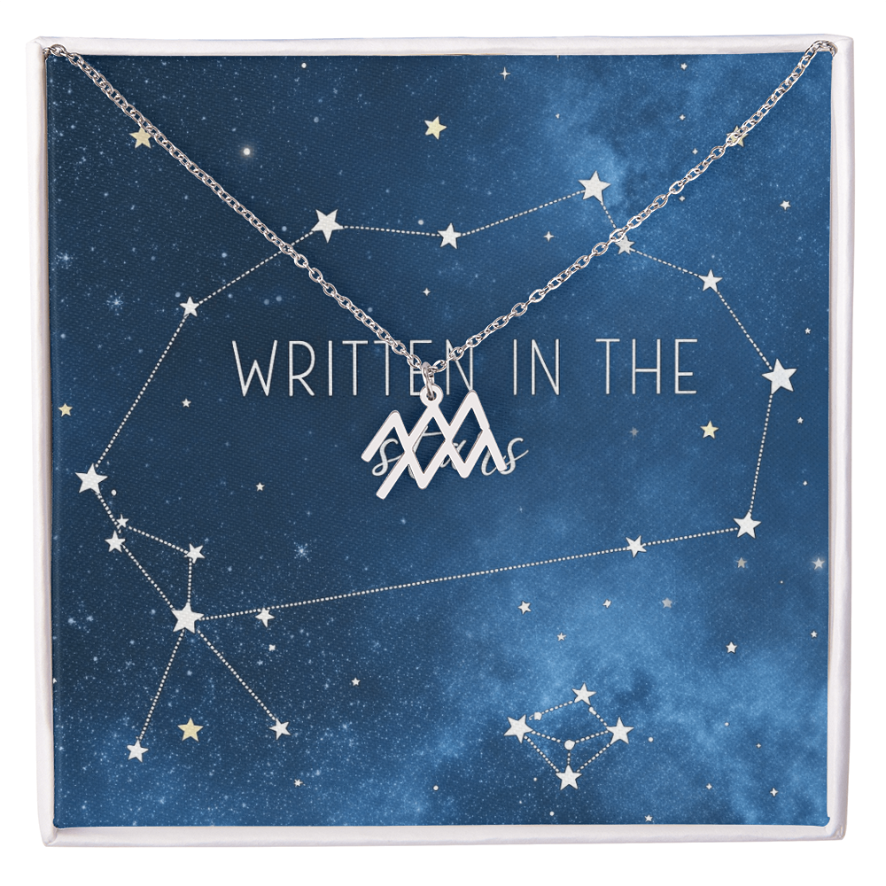 Zodiac Sign Necklace - In Gift Box