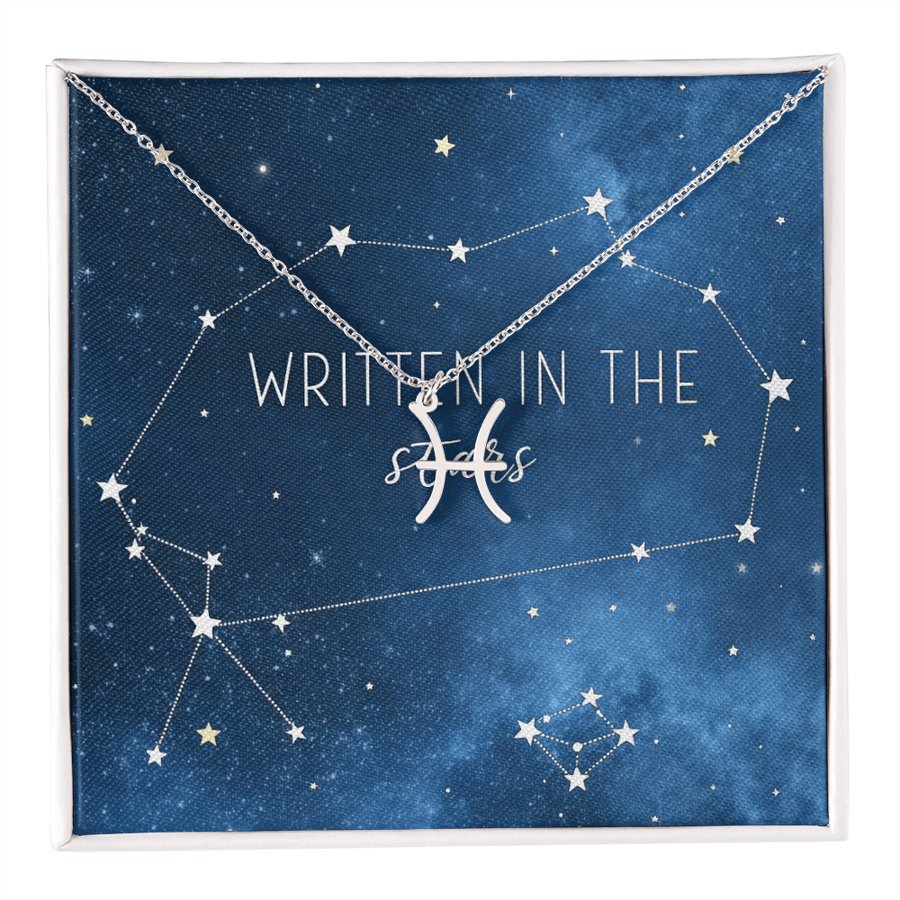 Zodiac Sign Necklace - In Gift Box