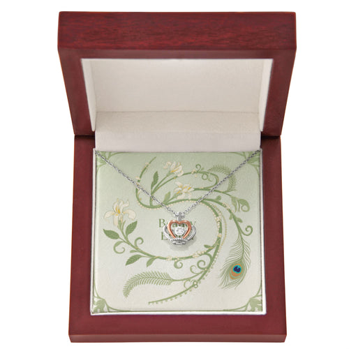 Crown Pendant Necklace - In Gift Box