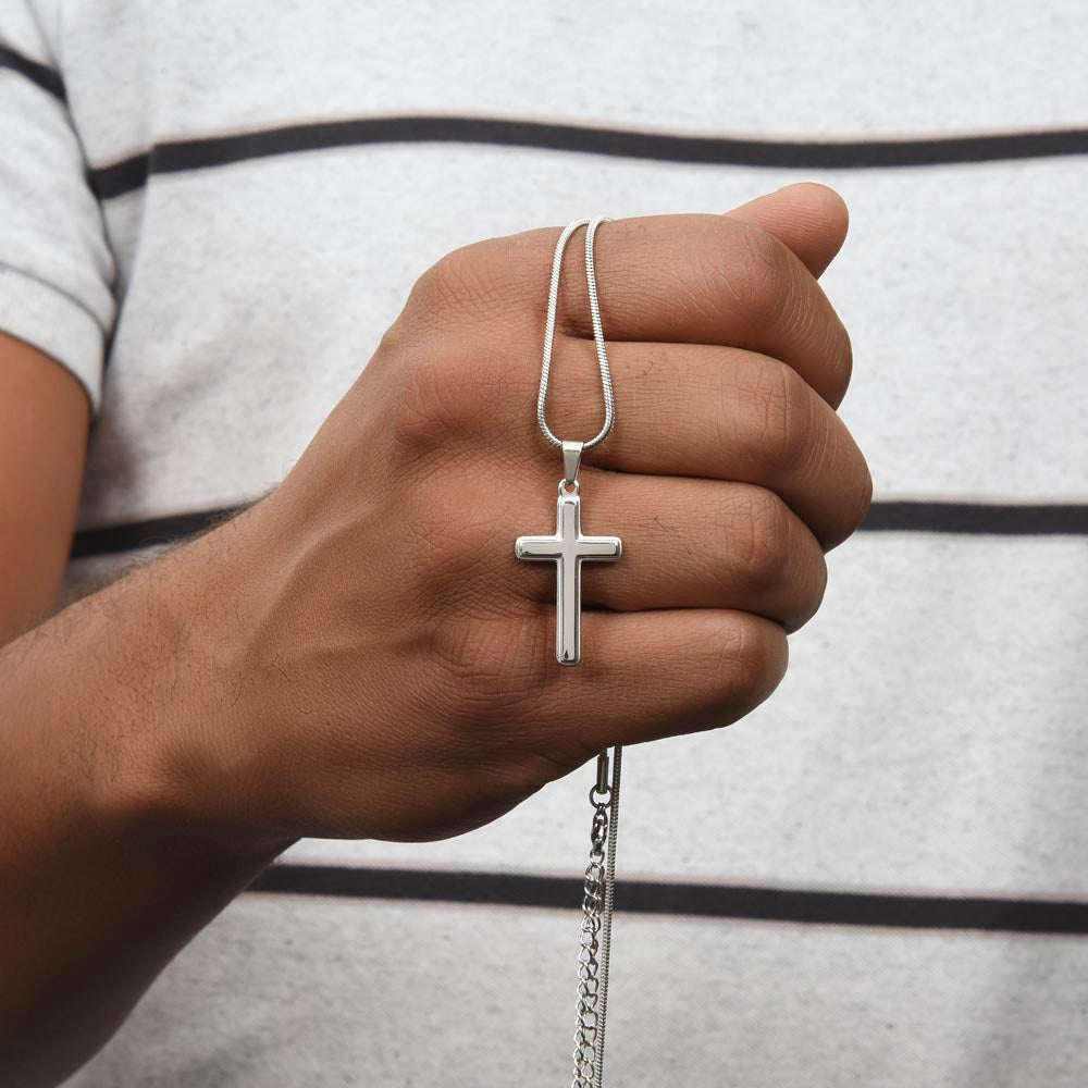 Artisan Cross Necklace - In Gift Box
