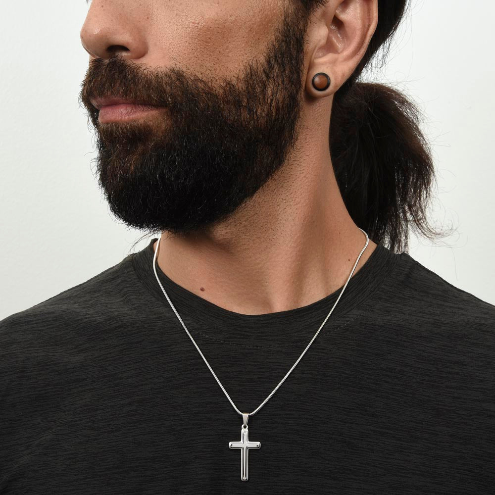 Artisan Cross Necklace - In Gift Box