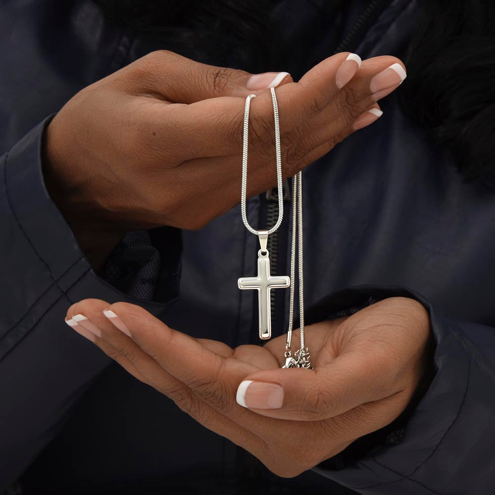 Artisan Cross Necklace - In Gift Box