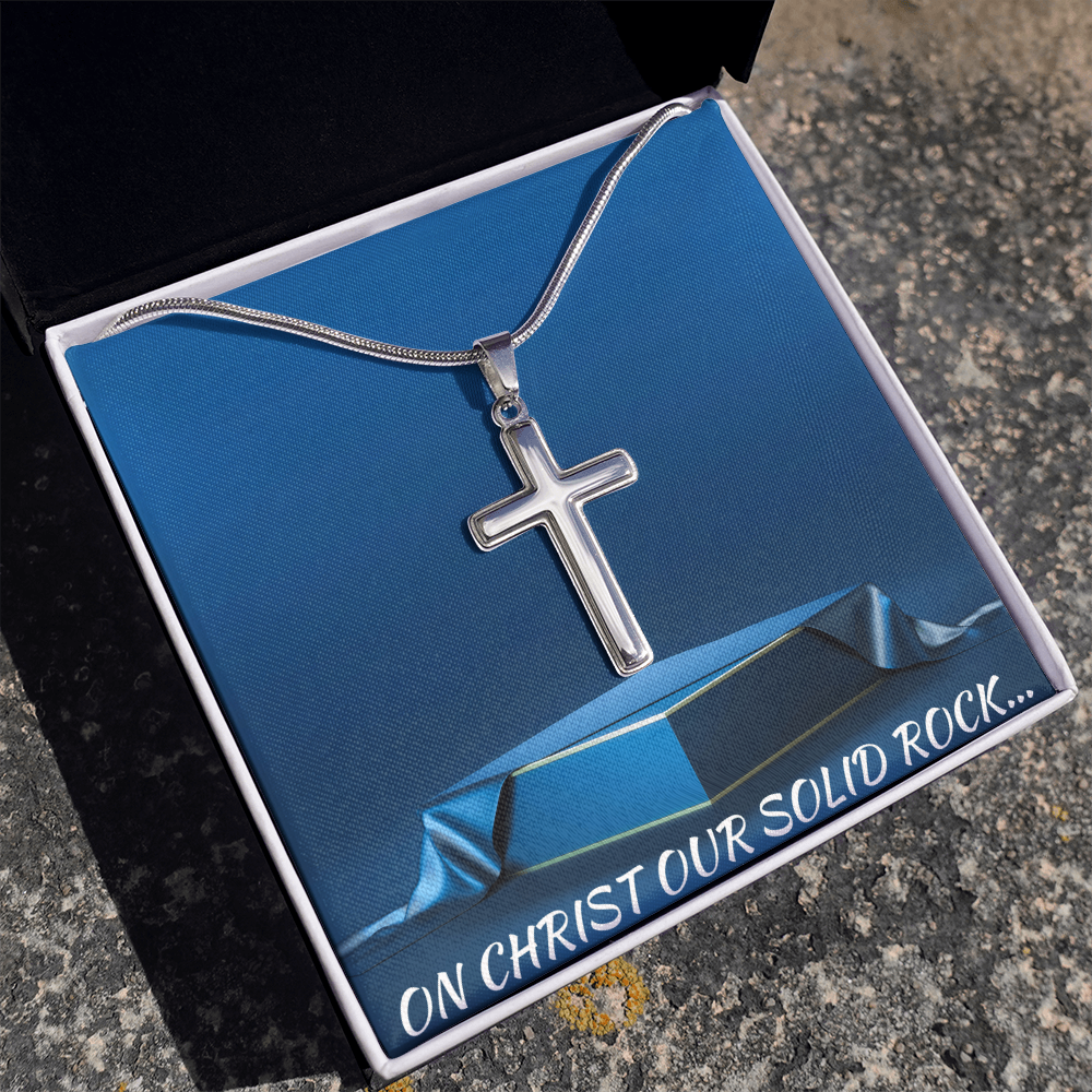 Artisan Cross Necklace - In Gift Box